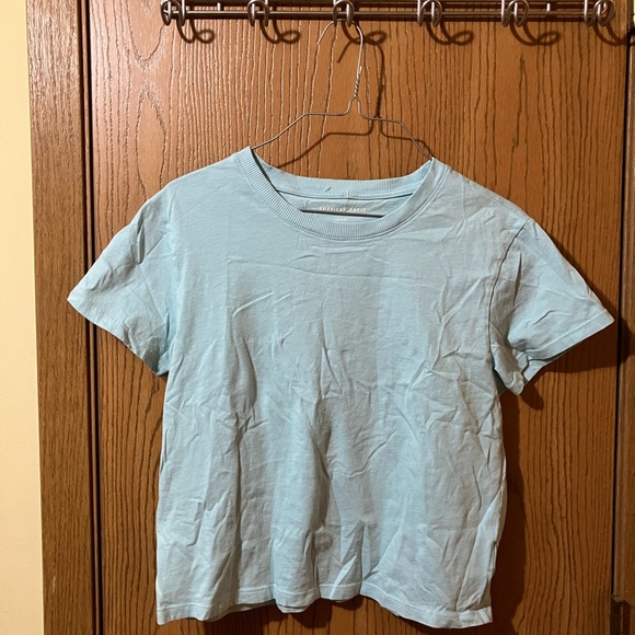 American Eagle Outfitters Tops - American Eagle Outfitters Soft Blue Tee